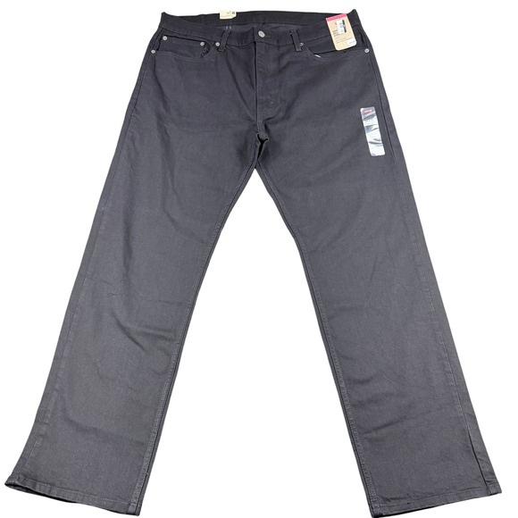 Levi's Other - Levis Mens 38x32 Black Cotton Blend 559 Relaxed Straight Leg Stretch Denim Jeans